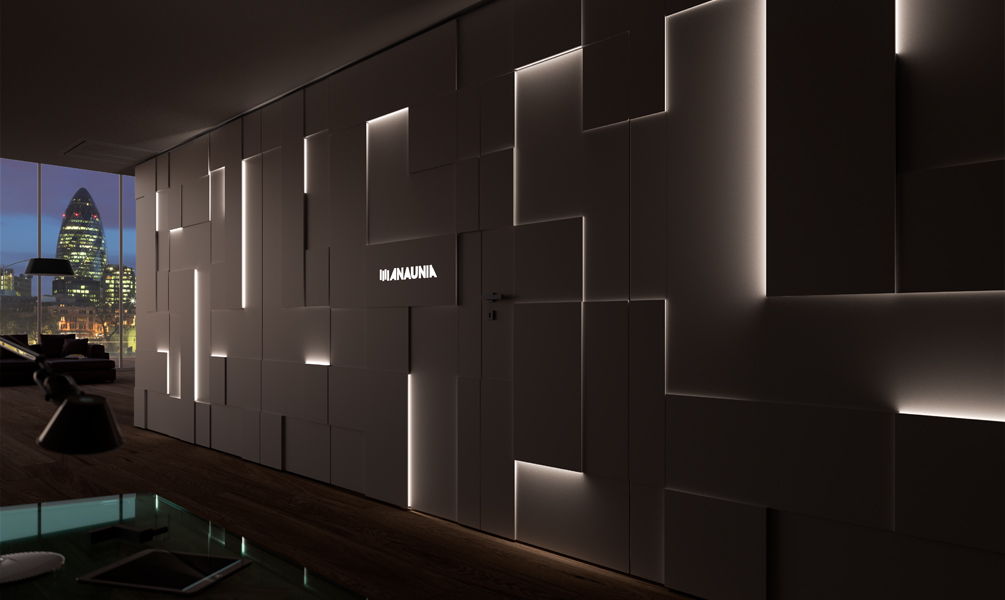 pareti manovrabili di design shine walls anaunia
